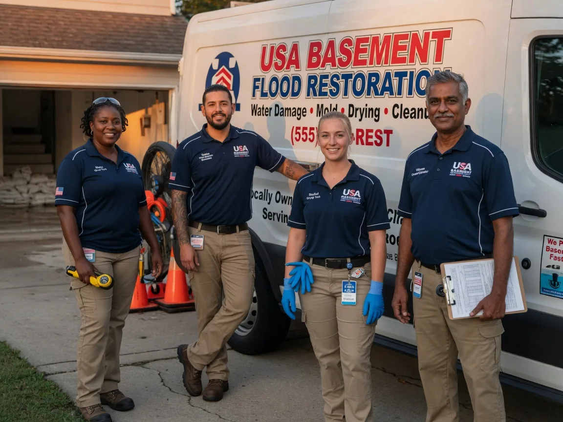 Basement Flood Cleanup company in Stockton, IL